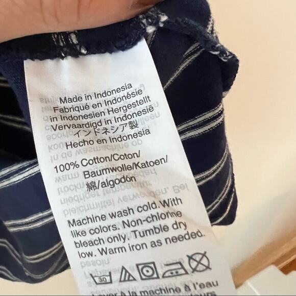 Madewell Tee Dress in Navy Epperson Stripe - Picture 5 of 6